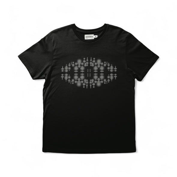 Caroline Monnet Man Made Land Tee: Black