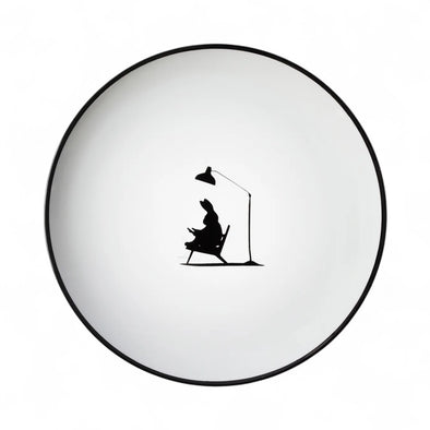 Plate: Reading Rabbit