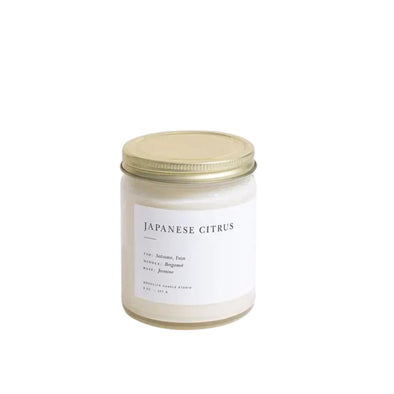 Japanese Citrus Minimalist Candle