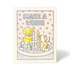 Coloring Card: Birthday Wish