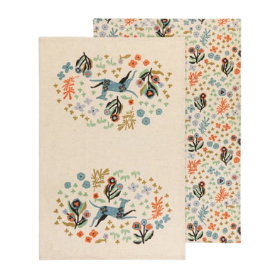 Dishtowel Set of 2 : Dogwood