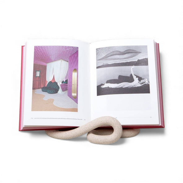 Lumbra Book Stand: Sand