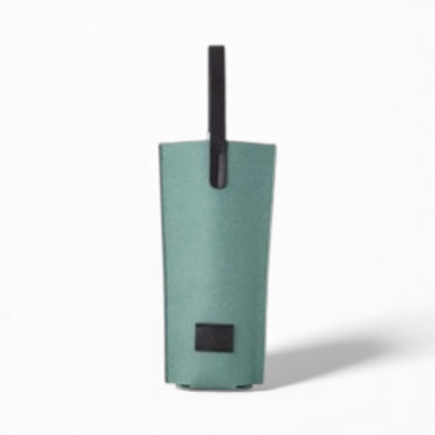 Hana Felt Bottle Bag: Spruce
