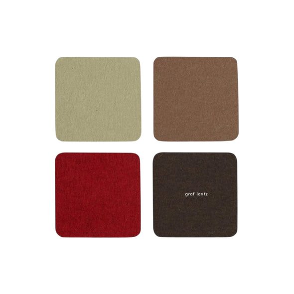 Felt Coasters: Bonfire