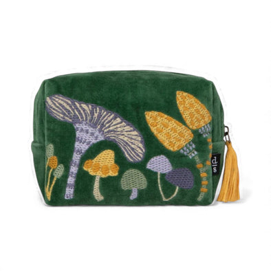 Embroidered Pouch: Wildgrove