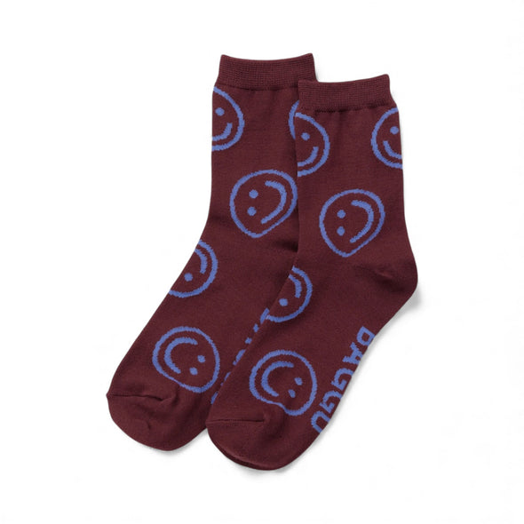 Socks: Mahogany Happy