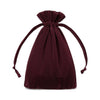 Pleated Baggu: Mahogany