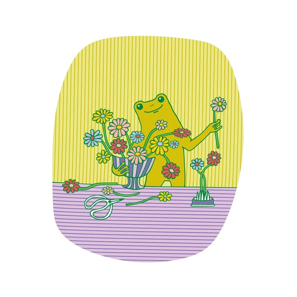 Print: Flower Froggy