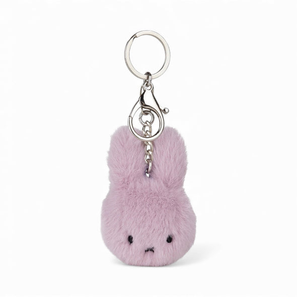 Miffy Keychain: Fuzzy Lilac