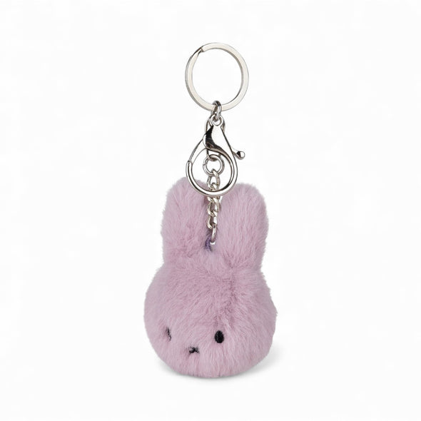 Miffy Keychain: Fuzzy Lilac