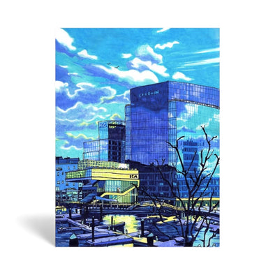 Print: Winter at the ICA