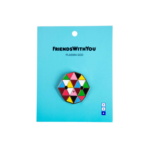 Enamel Pin: Plasma God
