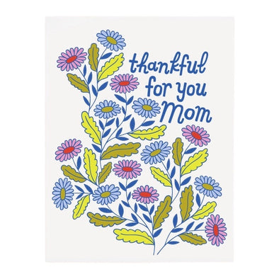 Card: Thankful Floral Mom