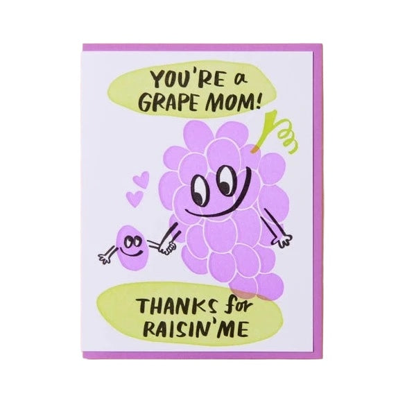Card: Grape Mom