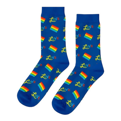 Unisex Socks: Rainbow Love