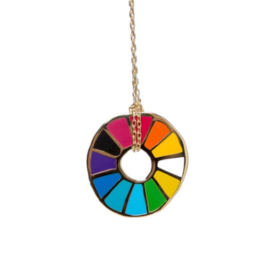 Necklace: Rainbow Pendant