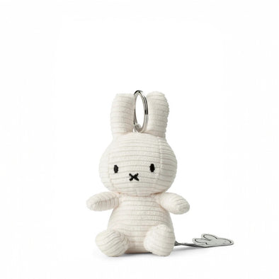 Miffy Keychain: White Corduroy