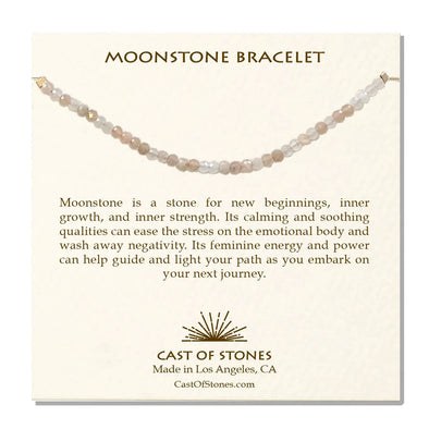 Bracelet: Moonstone