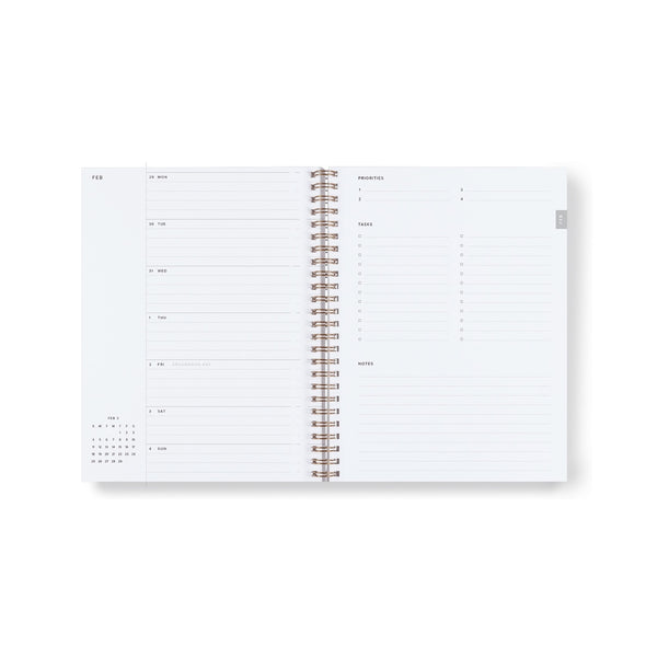 2025 Compact Task Planner | Chambray Blue