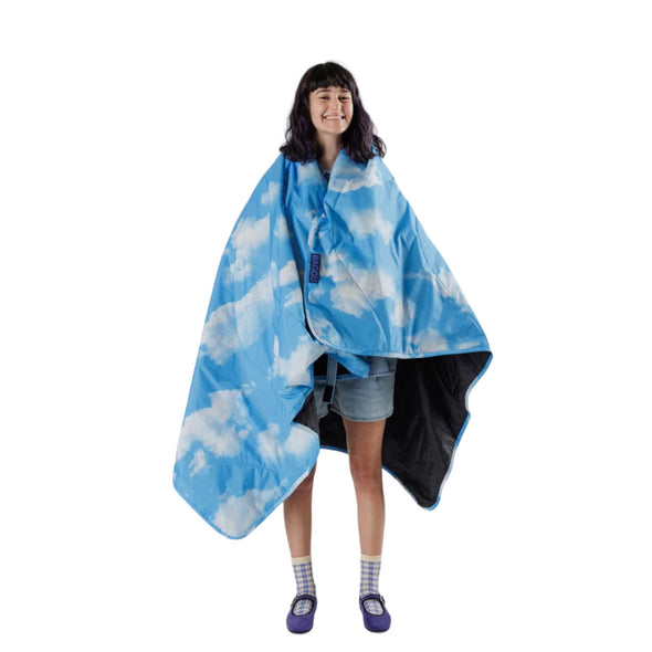 Puffy Picnic Blanket: Clouds