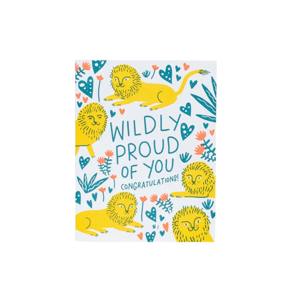 Card: Wildly Proud