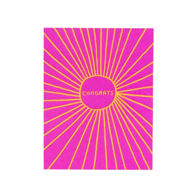 Card: Congrats Sunbeam
