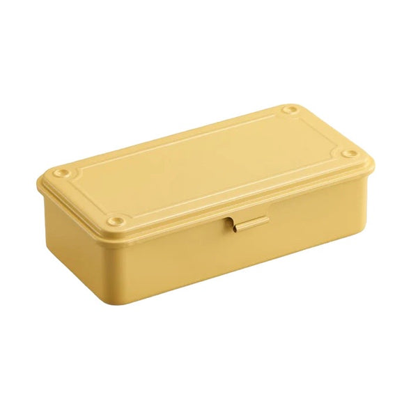 Toyo Steel Stackable Storage Box: Yellow