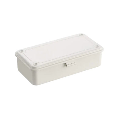 Toyo Steel Stackable Storage Box: White