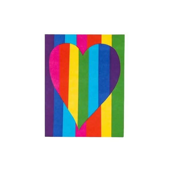Card: Rainbow Heart