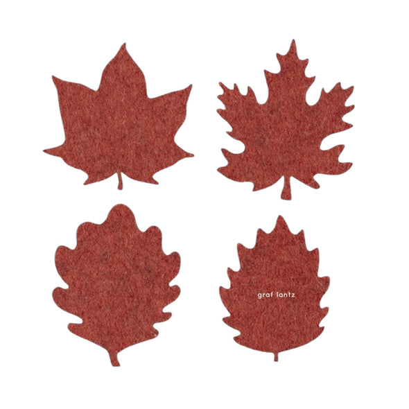 Autumn Leaf Coaster Set