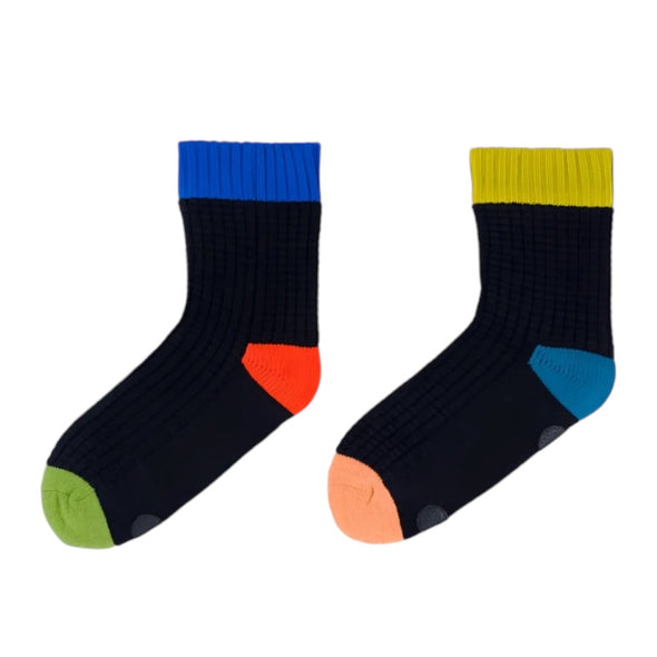 Spot House Socks: Black