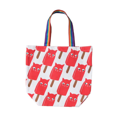 Catsicle Tote Bag