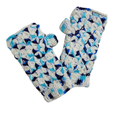 Hand-Knit Handwarmers: Addison
