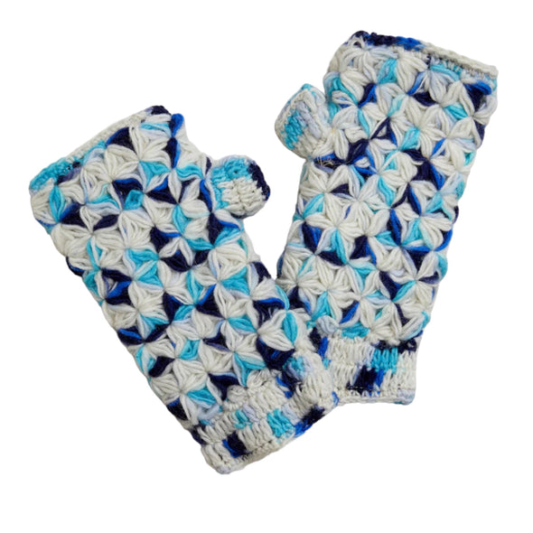 Hand-Knit Handwarmers: Addison