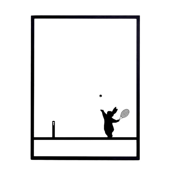 Print: Tennis Rabbit