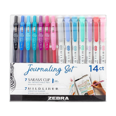 Zebra Sarasa Gel Pens: Journaling Set