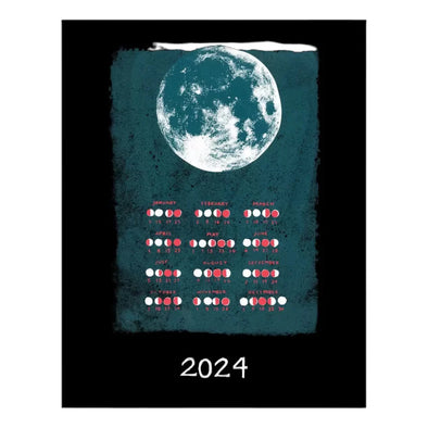 2024 Calendar: Moon Phase Calendar