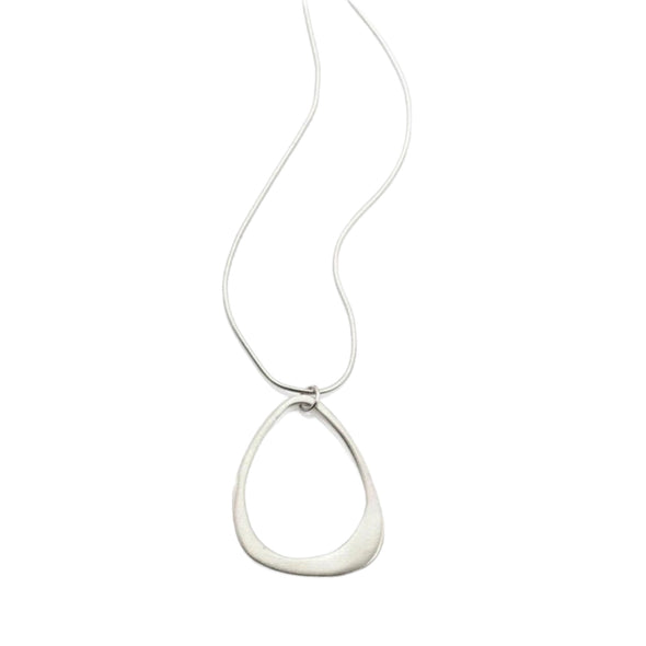 Necklace: Small Open Drop
