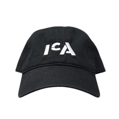 ICA Logo Hat: Black