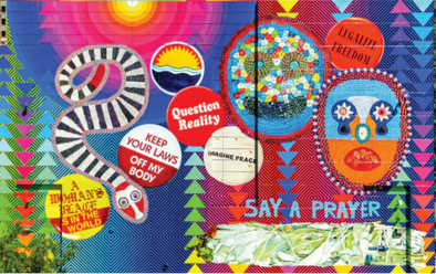 Postcard: Jeffrey Gibson, your spirit whispering in my ear