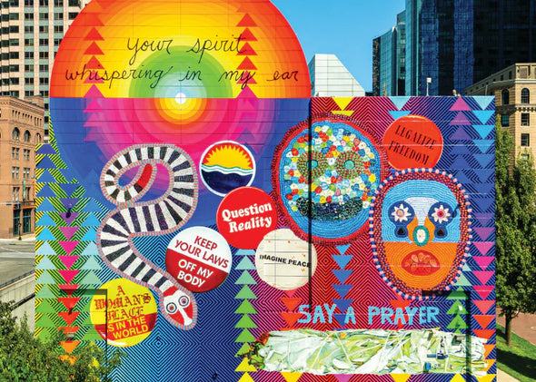 Postcard: Jeffrey Gibson, your spirit whispering in my ear