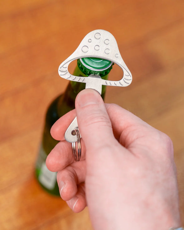 Keychain: Mushroom Bottle Opener