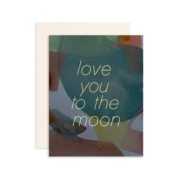 Card: Love You To The Moon