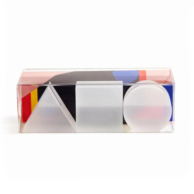 Lucite Geo Stand Set