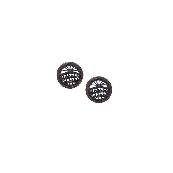 Earrings: Memoria do Oficio Sol Preto