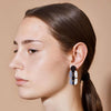 Earrings: Panorama Link Black