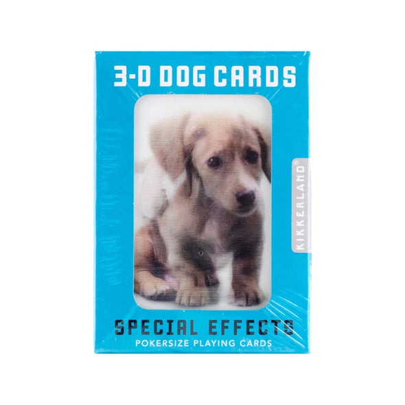 3D Playing Cards: Dogs