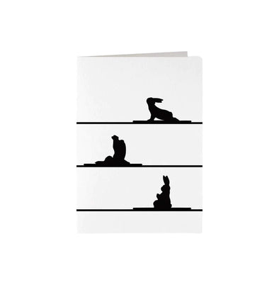 Card: Yoga Rabbit