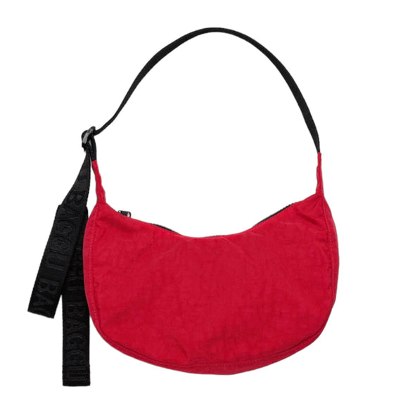 Small Crescent Bag: Candy Apple
