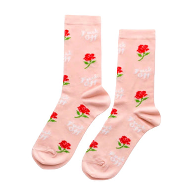 Socks: F*$! Off Rose